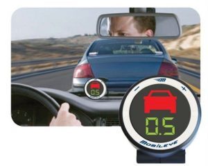 Mobileye i inny pojazd